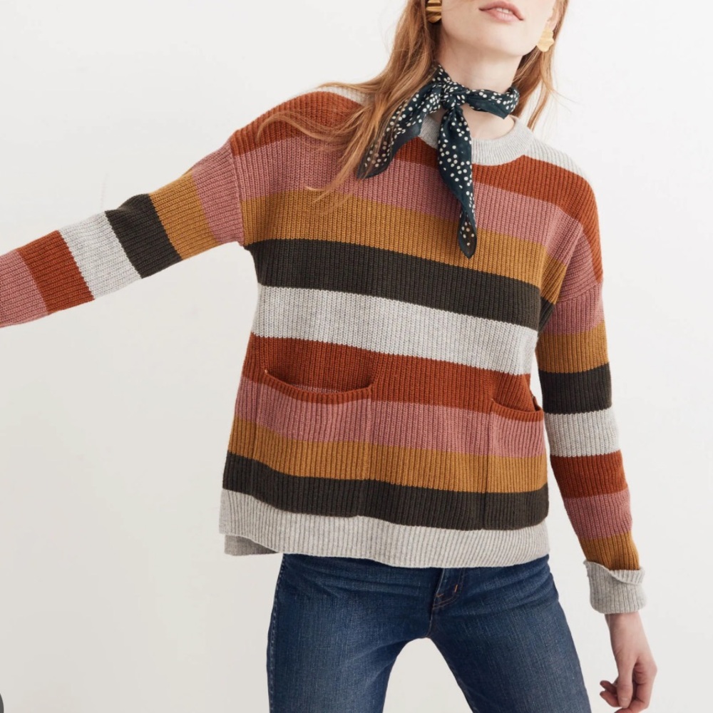 Madewell striped sweater